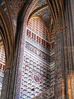 Albi, Cathedrale Ste Cecile, Decor des murs (2)
